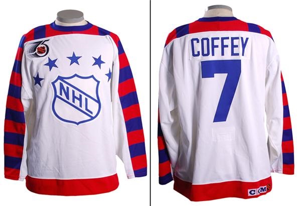 Hockey Equipment - 1992 Paul Coffey NHL All-Star Game Worn Jersey