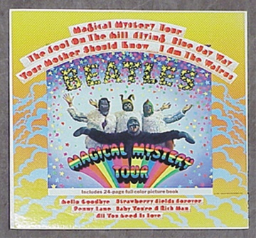 - The Beatles Magical Mystery Tour Cardboard Advertising Display
