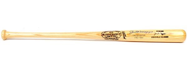 Baseball Autographs - Joe Dimaggio Signed Limited Edition Baseball Bat