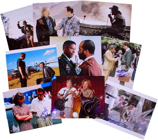 - Collection of 200 Assorted Actor and Musician Signed 8x10 Photos