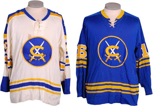 - Early 1970's Cincinnati Swords AHL Game Worn Jerseys (2)