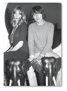 George Harrison and Patti Boyd by Ringo Starr