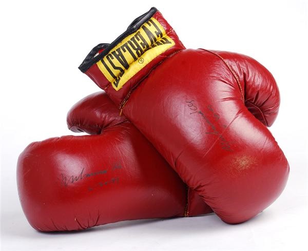 Muhammad Ali - Pair of Vintage Muhammad Ali Signed Boxing Gloves