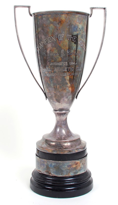 - 1894 James J. Corbett “Champion of the World” Trophy