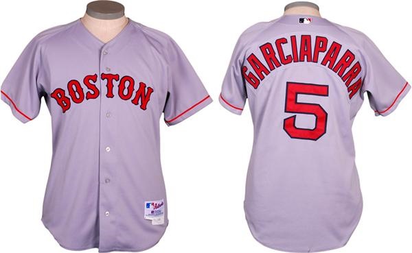 Baseball Equipment - 2000 Nomar Garciaparra Boston Red Sox Game Worn Jersey