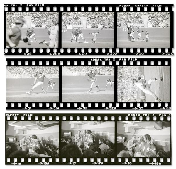 Baseball Photographs - 1973 World Series Negatives (300+)