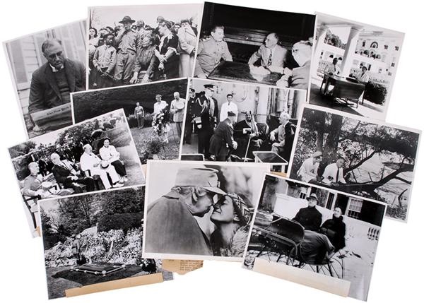 Presidential - Exceptional FDR and Eleanor Roosevelt Related Photographs (100)