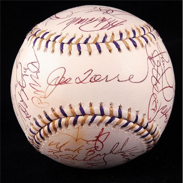 2002 American League All-Star Team Signed Baseball