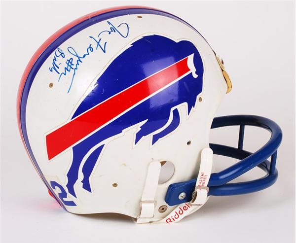 Football - Early 1980's Joe Ferguson Game Worn Buffalo Bills Helmet