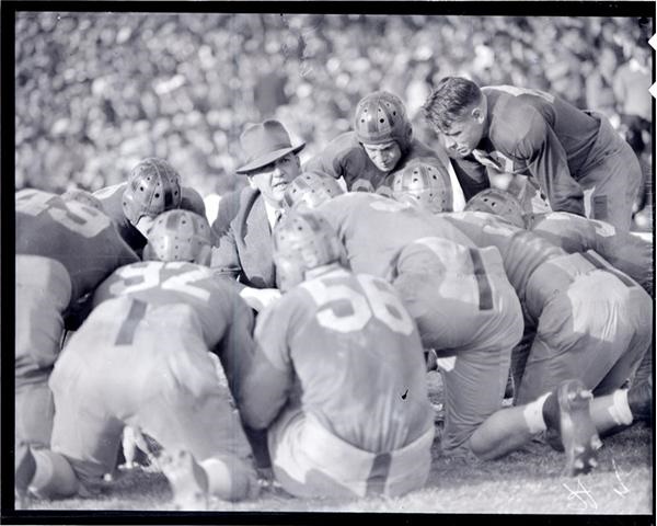 Football - Huge Lot of College Football Negatives 1930’s to 1950’s (500+)
