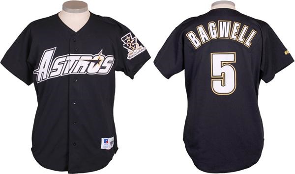 Baseball Equipment - 1996 Jeff Bagwell Game Worn Houston Astros Jersey