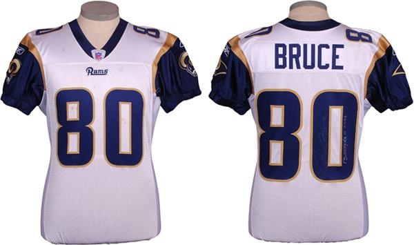 - 2006 Issac Bruce Game Worn St. Louis Rams Jersey