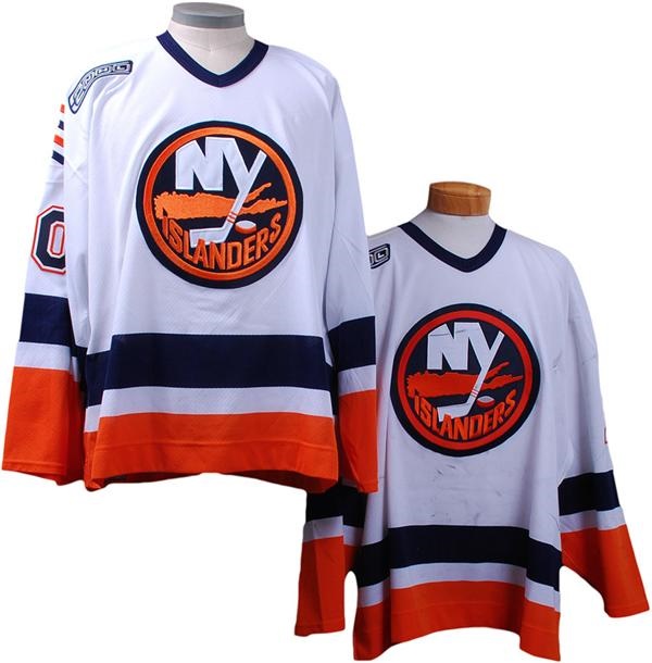 Hockey Equipment - 1999-2000 Bill Muckalt & Kevin Weekes New York Islanders Game 
Worn Jerseys (2)