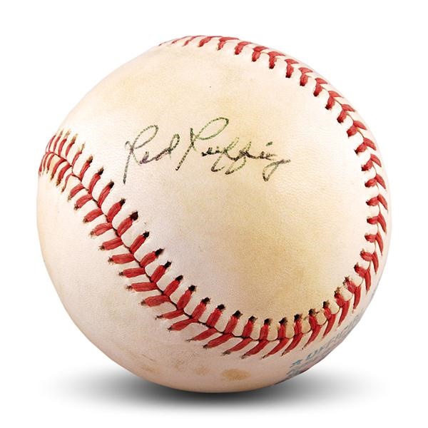 Baseball Autographs - Red Ruffing Single Signed Baseball