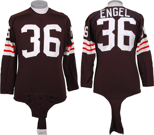 Football - Mid 1960's Cleveland Browns Game Worn Jersey