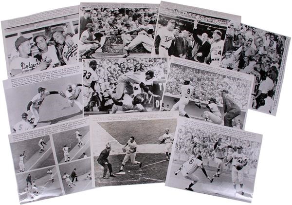 The John O'connor Signed Baseball Collection - 1965 World Series Oversized Photographs (52)