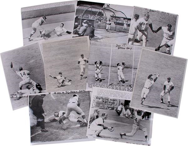 The John O'connor Signed Baseball Collection - Willie Mays Oversized Photographs (50)