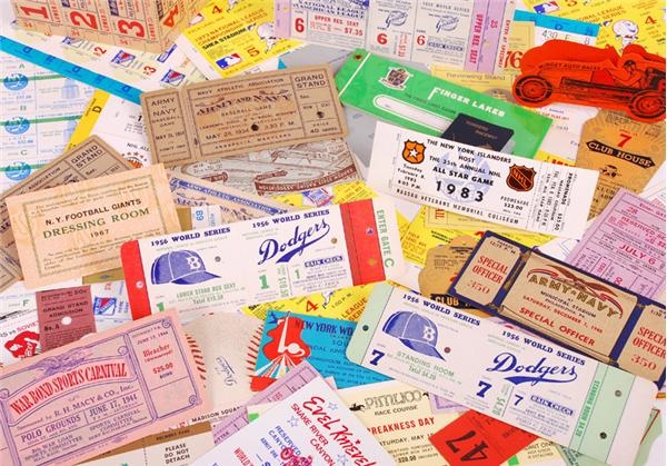 - Vintage Multi-Sport Full Ticket Collection (200+)