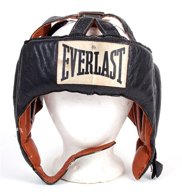 - 1978 Muhammad Ali Signed Training Worn Headgear