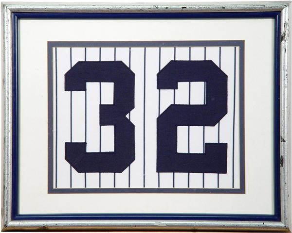 NY Yankees, Giants & Mets - July 21, 1984 Elston Howard Yankees Retired Number Presented to Wife