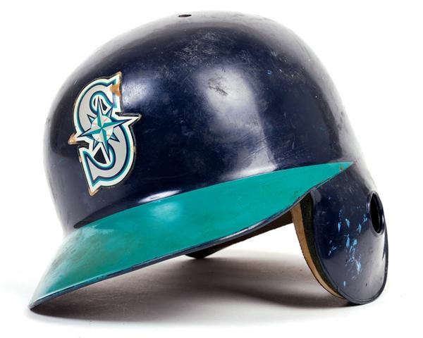 Baseball Equipment - Alex Rodriguez Rookie Seattle Mariners Game Used Batting Helmet