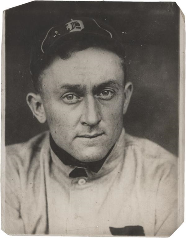 Baseball Photographs - Great Image of Ty Cobb with Detroit Tigers