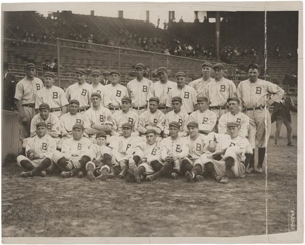1914 Boston Braves Team Photo by Underwood