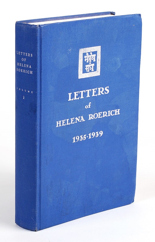 Rock And Pop Culture - Elvis Presley Owned "Letters of Helena Roerich 1935-1939" Book with Numerous Notations