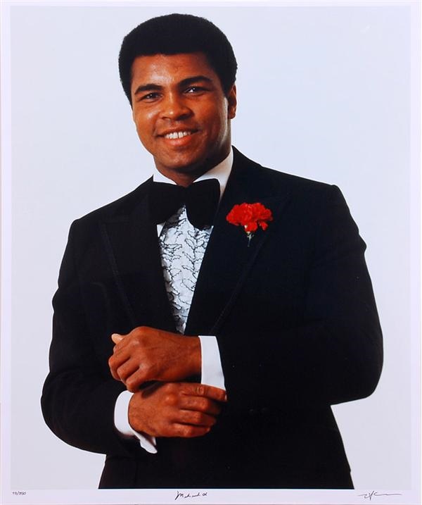 - Muhammad Ali Signed Photo by Neil Leifer