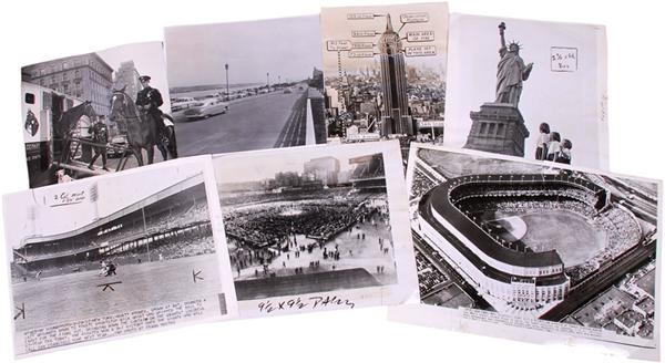 Collection of New York Oversized Photographs with Baseball Stadiums (45)