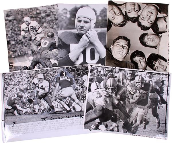 Football - 1950's - 1980's Oversized NFL Football Photographs (300+)