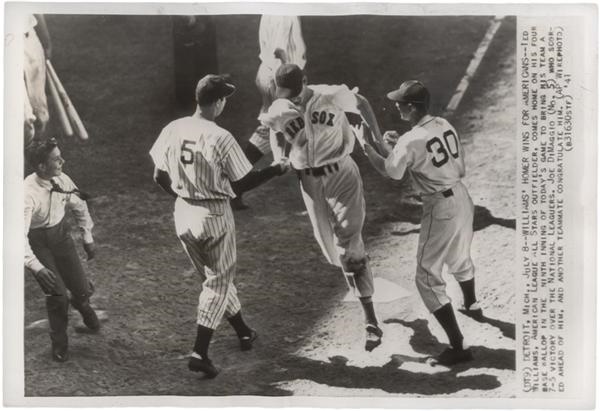 Ted Williams Hits Home Run in All-Star Game (1941)