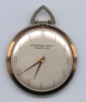 Cuban Sports Memorabilia - George Raft Presentational Cuban Casino Watch