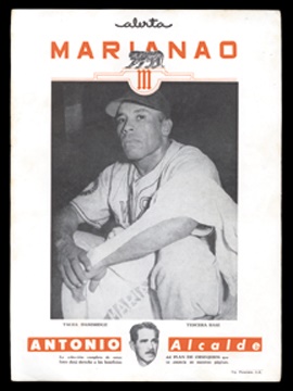 1949-50 Antonio Alcalde Cuban Baseball Premiums Complete Set of Seventy