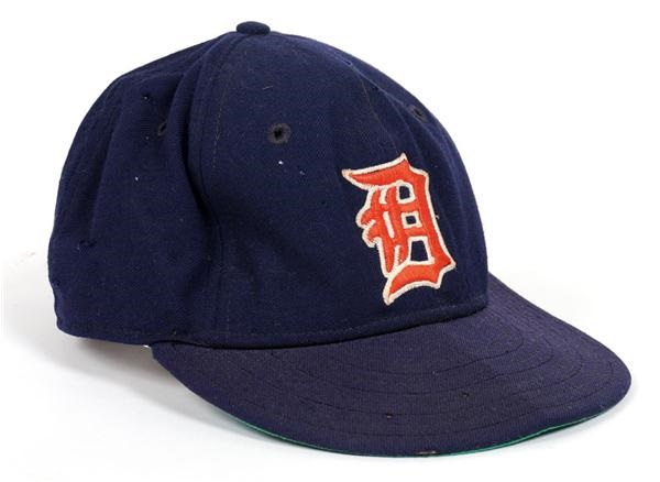 Game Used Baseball - 1970's Ralph Houk Detroit Tigers Game Used Cap
