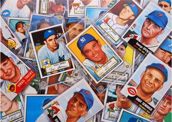 1952 / 1953 Topps Baseball Card Collection (177)