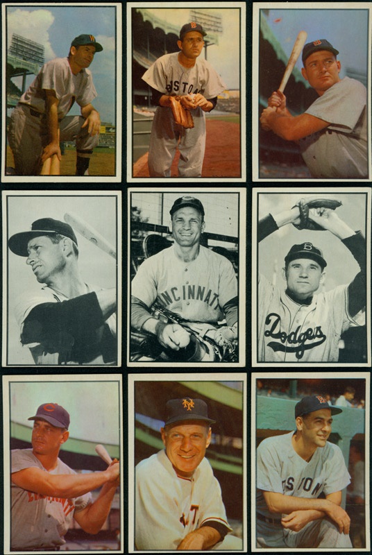 1953 Bowman Color and B&W Baseball Cards (193)
