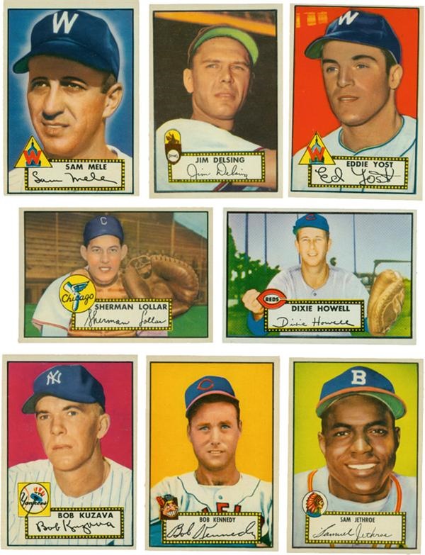 1952 Topps Baseball Cards (87)