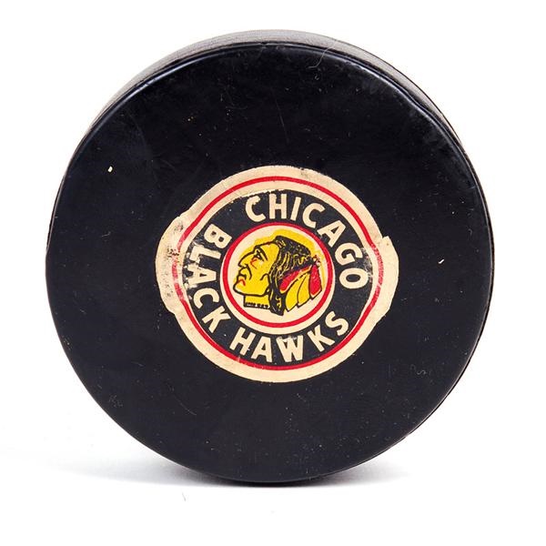 - February 18, 1973 Bobby Orr Boston Bruins Game Used Goal Puck