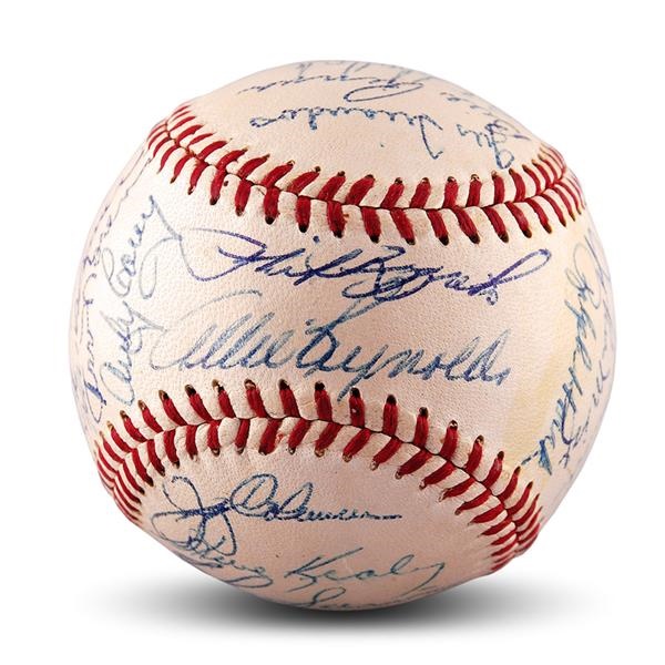 Baseball Autographs - 1953 New York Yankees World Champions Team Signed Baseball