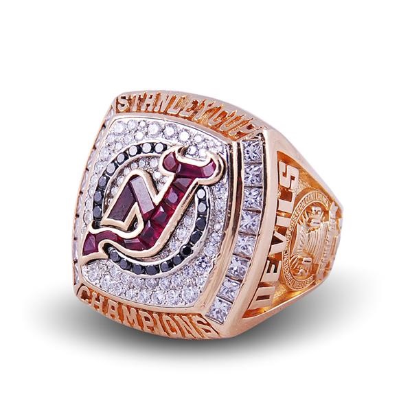 - 2002-2003 New Jersey Devils 14K Gold Championship Ring