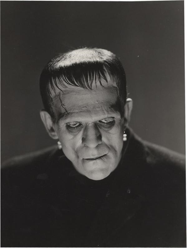 Boris Karloff Original Makeup Test Shot by Freulich