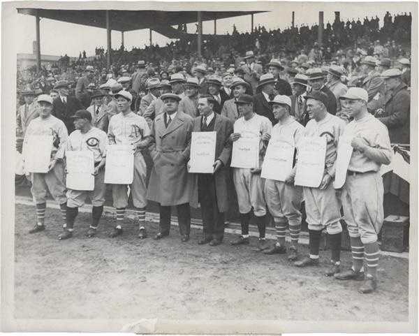 Babe Ruth and Lou Gehrig - Babe Ruth's 1929 All American Team