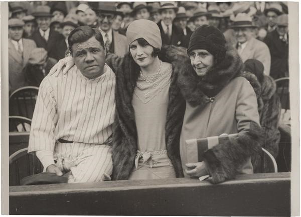 Babe Ruth and Lou Gehrig - Opening Day and the Mother In Law (1929)