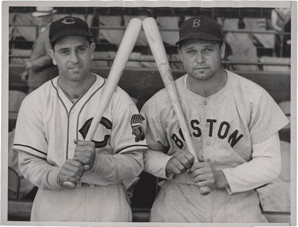 - Jimmy Foxx &amp; Earl Averill at the 1938 All Star Game