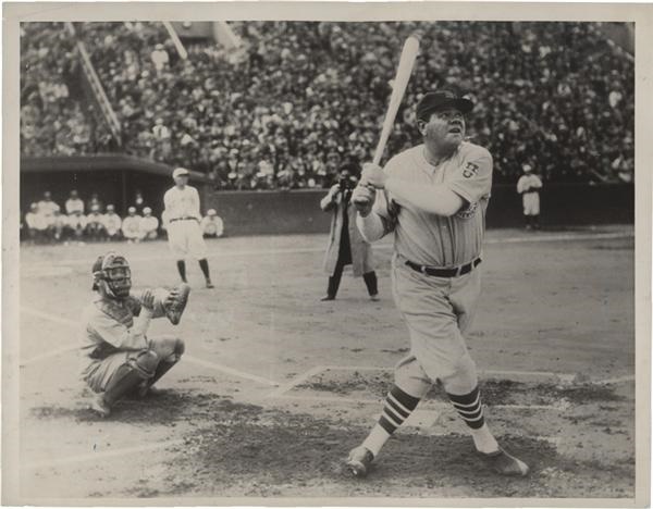 Babe Ruth and Lou Gehrig - Babe Ruth and the 1934 Tour of Japan
