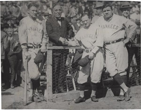 Babe Ruth and Lou Gehrig - Special 1927 World Series Quartette
