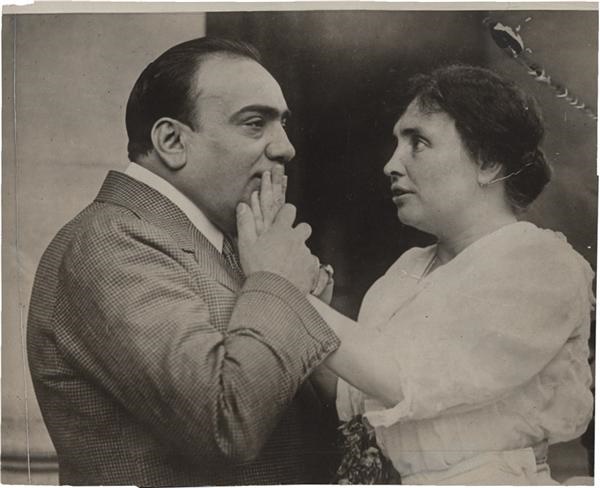 Enrico Caruso Sings to Helen Keller (1916)