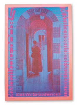 - The Doors Neon Rose Poster Collection (5)