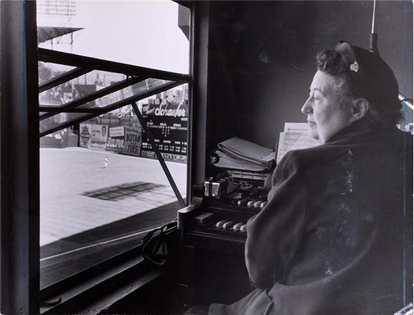 Gladys Gooding at Ebbets Field (1953)